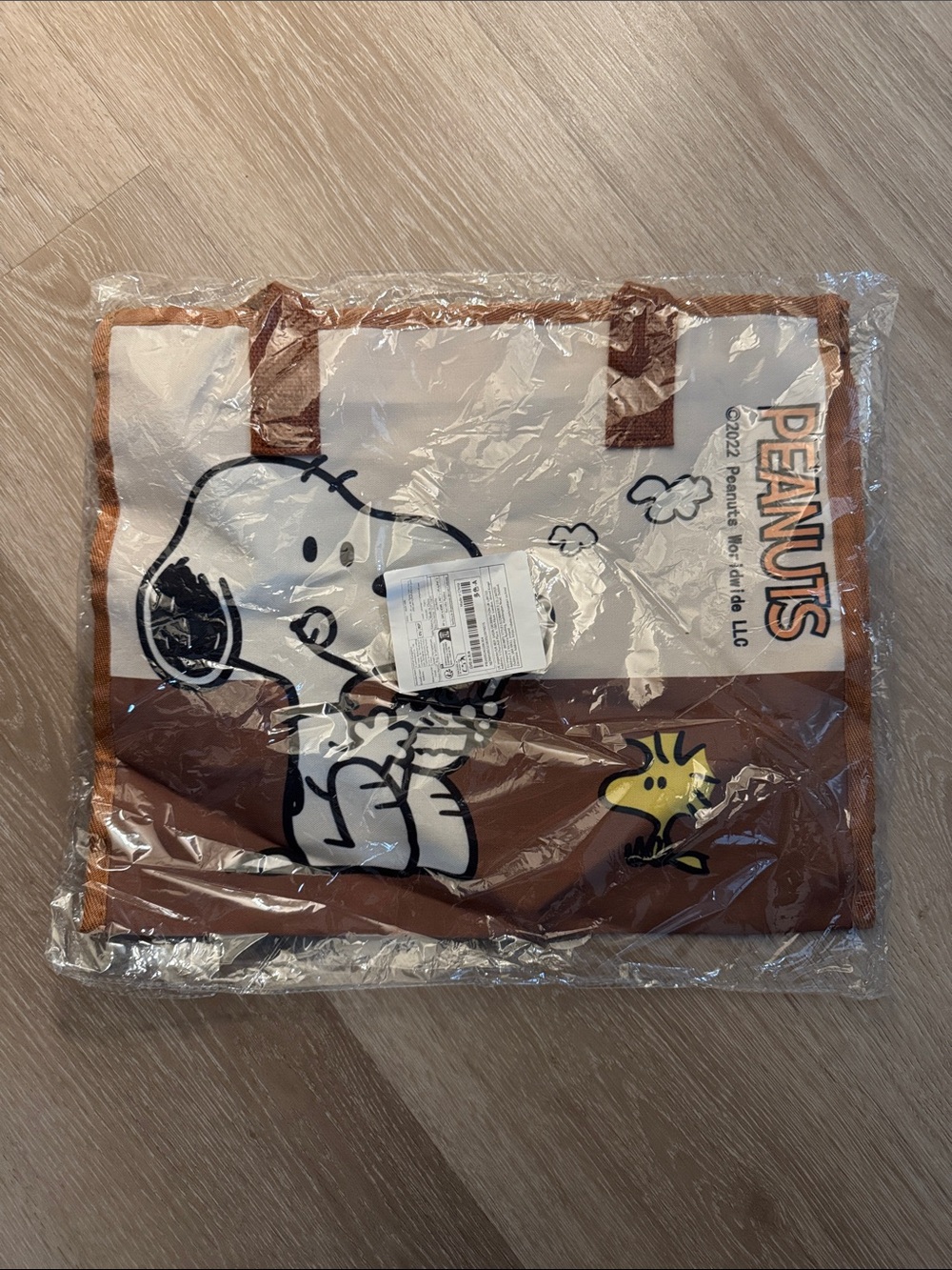 Peanuts Snoopy & Woodstock Tote Bag NEW 🏷️ - Picture 2 of 3